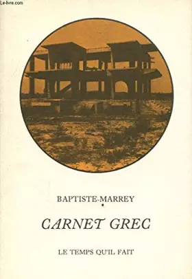 Couverture du produit · Carnet grec