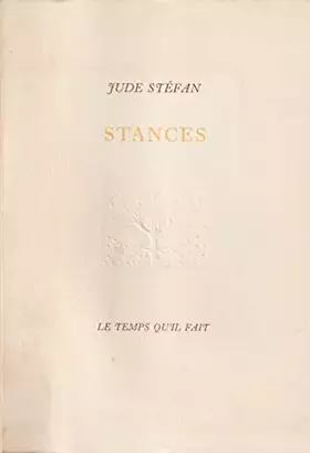 Couverture du produit · Stances