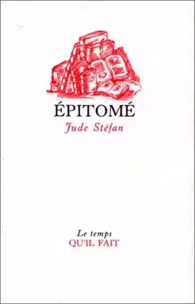Couverture du produit · Epitomé