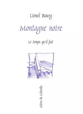 Couverture du produit · Montagne noire