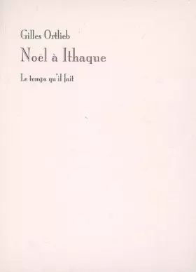 Couverture du produit · Noël à Ithaque