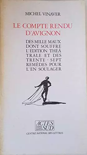 Couverture du produit · Le compte rendu d'Avignon