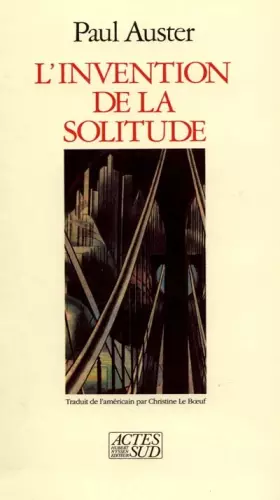 Couverture du produit · L'Invention de la solitude