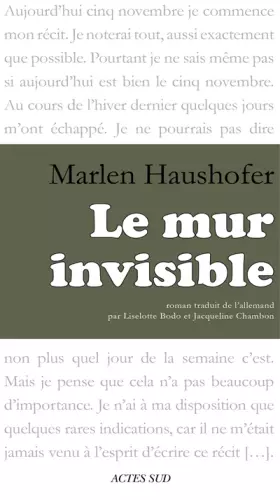Couverture du produit · Mur Invisible (le)