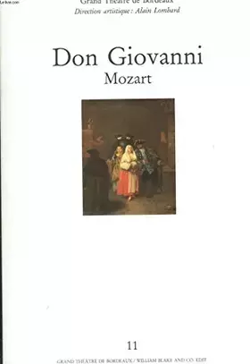 Couverture du produit · Don giovanni