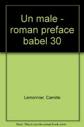 Couverture du produit · Un mâle