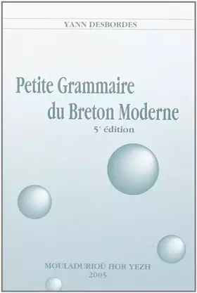 Couverture du produit · Petite grammaire du breton moderne