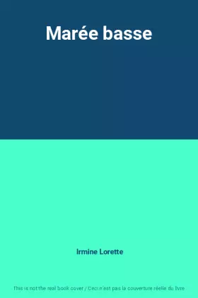 Couverture du produit · Marée basse