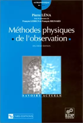 Couverture du produit · Méthodes physiques de l'observation