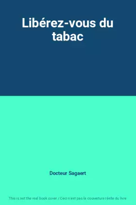 Couverture du produit · Libérez-vous du tabac