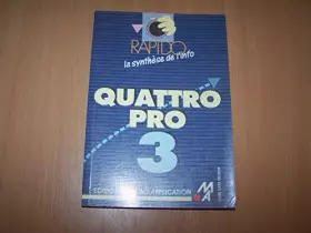 Couverture du produit · Rapido quattro pro 3