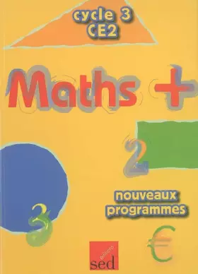 Couverture du produit · Maths + CE2
