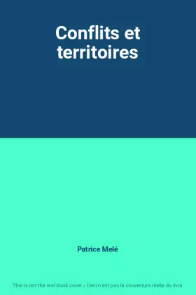 Couverture du produit · Conflits et territoires