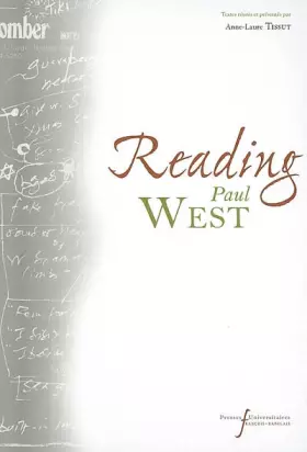 Couverture du produit · READING PAUL WEST