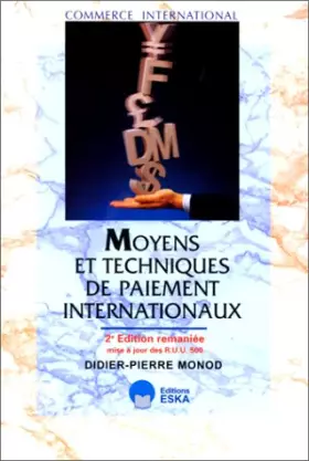 Couverture du produit · Moyens et techniques de paiement internationaux, 2e édition remaniée