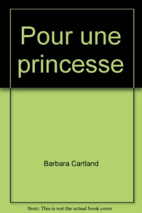 Couverture du produit · Pour une princesse