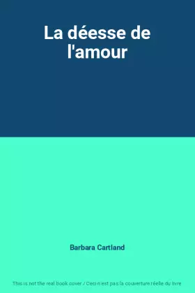 Couverture du produit · La déesse de l'amour