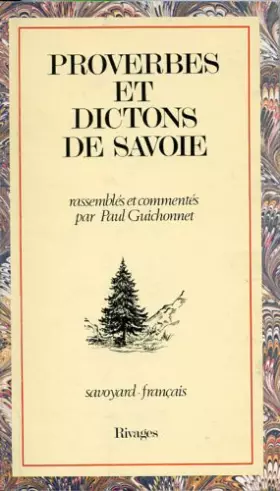 Couverture du produit · Proverbes et dictons de Savoie