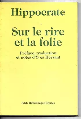Couverture du produit · Sur le rire et la folie