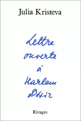 Couverture du produit · Lettre ouverte à Harlem Désir