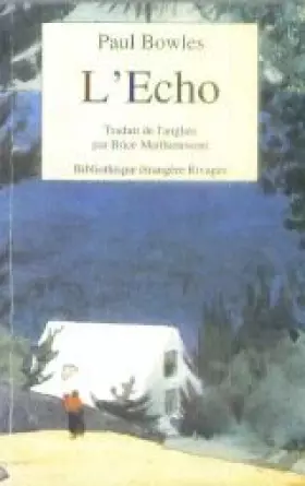 Couverture du produit · L'Écho