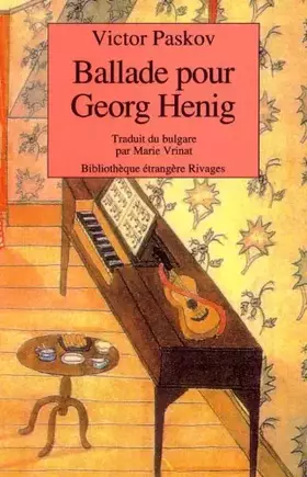 Couverture du produit · Ballade pour Georg Henig