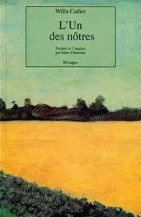 Couverture du produit · L'un des nôtres