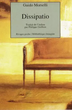 Couverture du produit · Dissipatio