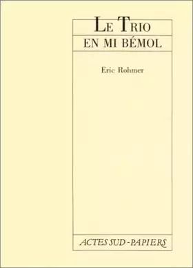 Couverture du produit · Trio En Mi Bemol (le)