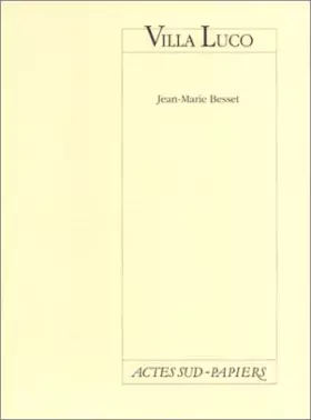 Couverture du produit · Villa Luco