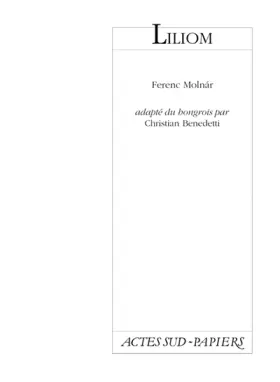Couverture du produit · Liliom