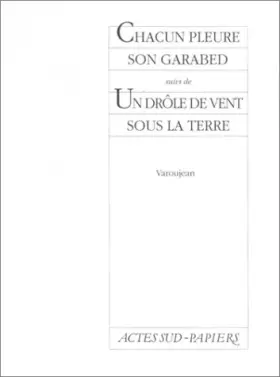 Couverture du produit · Chacun pleure son garabed