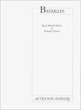 Couverture du produit · Batailles