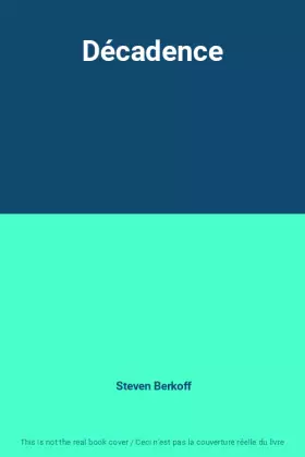 Couverture du produit · Décadence