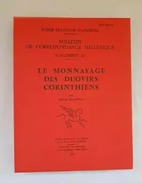 Couverture du produit · Le monnayage des duovirs corinthiens