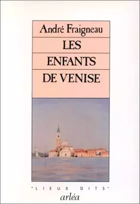 Couverture du produit · Les enfants de Venise