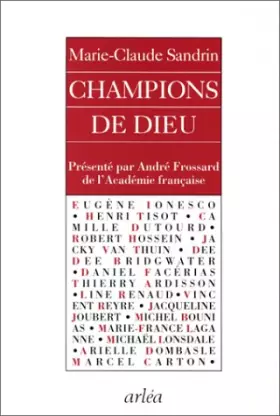 Couverture du produit · Champions de Dieu