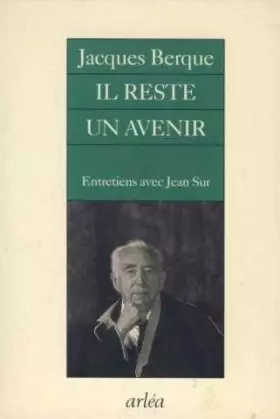Couverture du produit · IL RESTE UN AVENIR. Entretiens avec Jean Sur