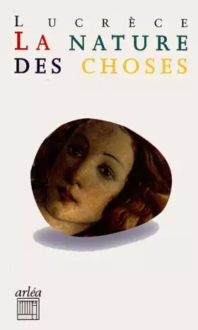 Couverture du produit · La nature des choses