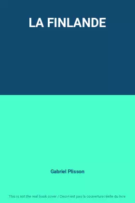Couverture du produit · LA FINLANDE