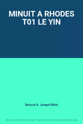 Couverture du produit · MINUIT A RHODES T01 LE YIN