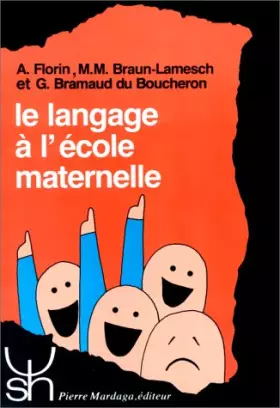 Couverture du produit · LE LANGAGE A L ECOLE MATERNELLE 142