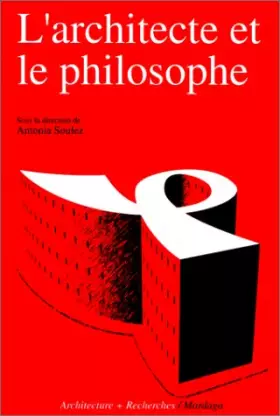 Couverture du produit · L'architecte et le philosophe
