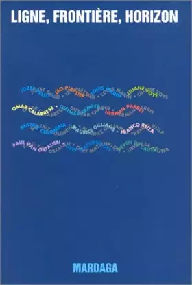Couverture du produit · Ligne, frontière, horizon