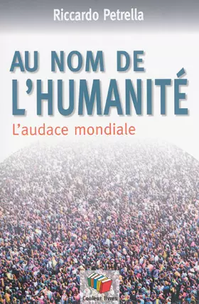 Couverture du produit · Au nom de l'humanité