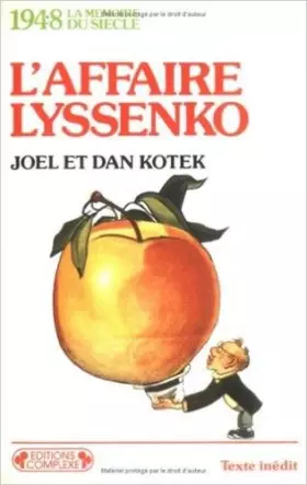 Couverture du produit · Affaire Lyssenko - 1948
