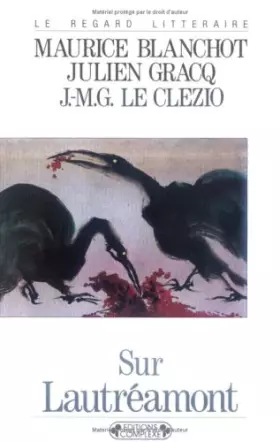 Couverture du produit · Sur Lautréamont