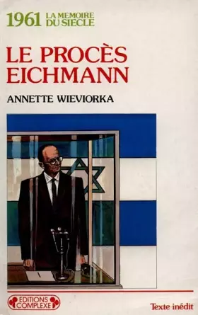 Couverture du produit · Procés de Eichmann -1961
