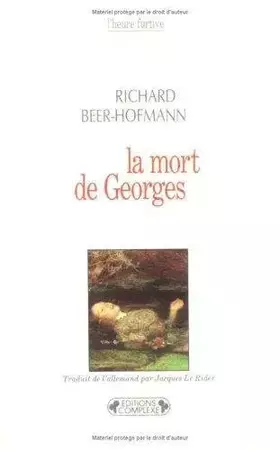Couverture du produit · Mort de Georges (La)