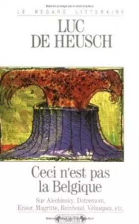 Couverture du produit · Ceci n'est pas la Belgique